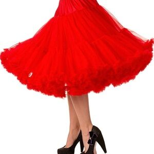 Vibrant Red Skirt or Tutu
